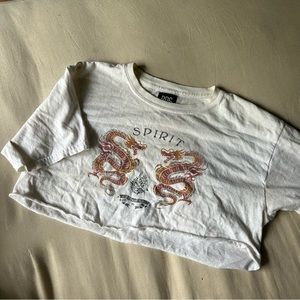 Vintage Graphic Crop Tee